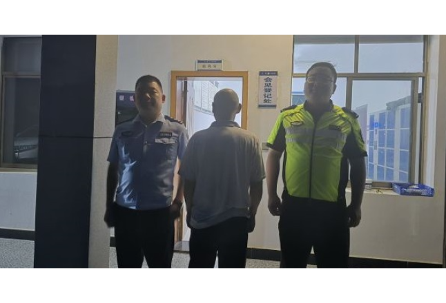 安乡交警：交通肇事还逃逸 法网难逃终被擒