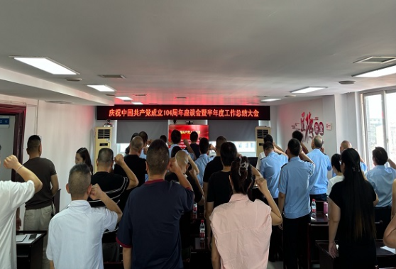 庆“七一”暨半年度总结，共谱发展新篇