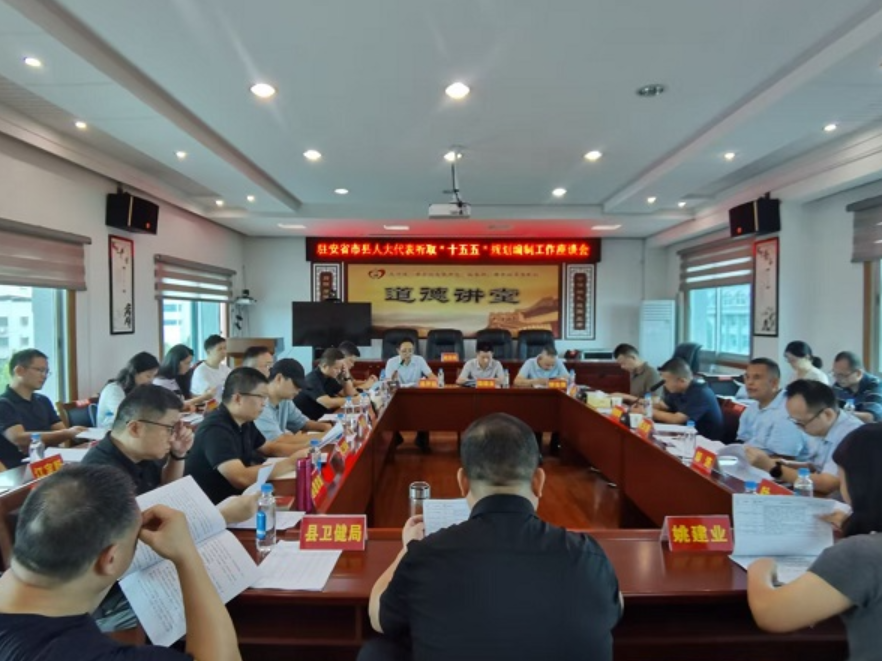 县人大常委会组织驻安部分省市县人大代表开展“十五五”规划编制工作专题调研