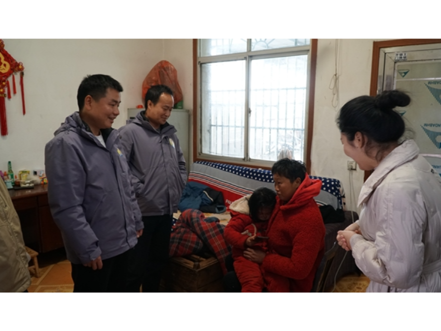 湖南省渔果生物科技开展春节慰问活动