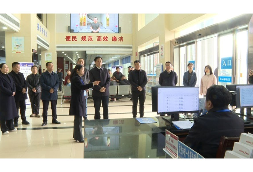 省人大监察和司法委员会调研组来安开展法治政府建设调研