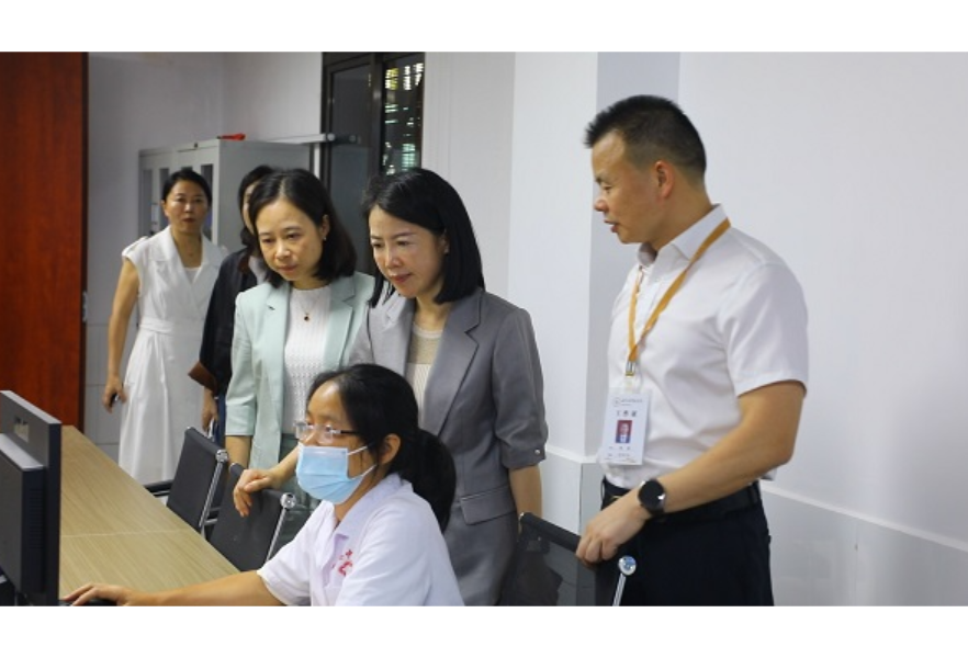 常德市领导来安调研紧密型县域医共体建设