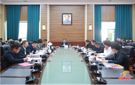 符家盛主持召开县委常委会（扩大）会议