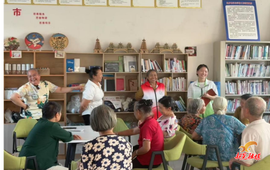 扶罗镇民政社工站：指尖连邻里 银发学不停
