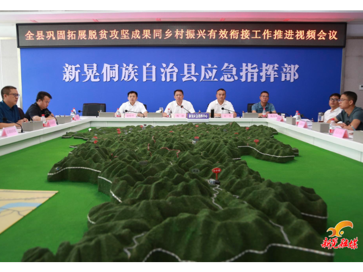 全县巩固拓展脱贫攻坚成果同乡村振兴有效衔接工作推进视频会议召开
