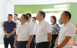 贵州省铜仁市万山区党政代表团来晃考察交流