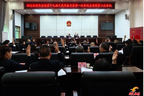【聚焦两会】县第十九届人大一次会议召开主席团第二次会议