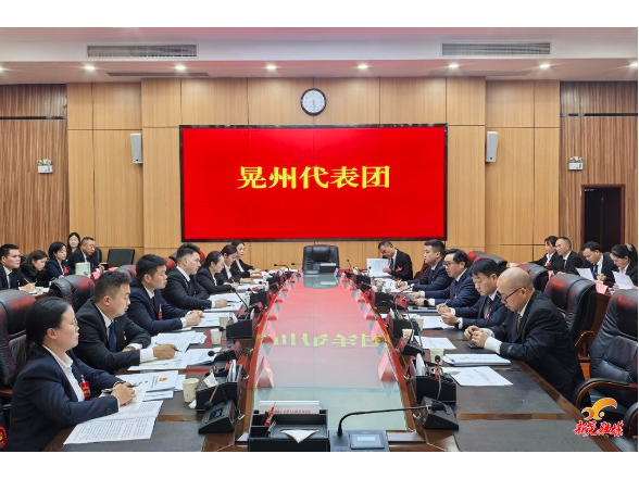 【聚焦两会】符家盛参加县第十九届人大一次会议晃州代表团审议