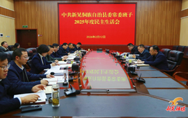 县委常委班子召开2025年度民主生活会