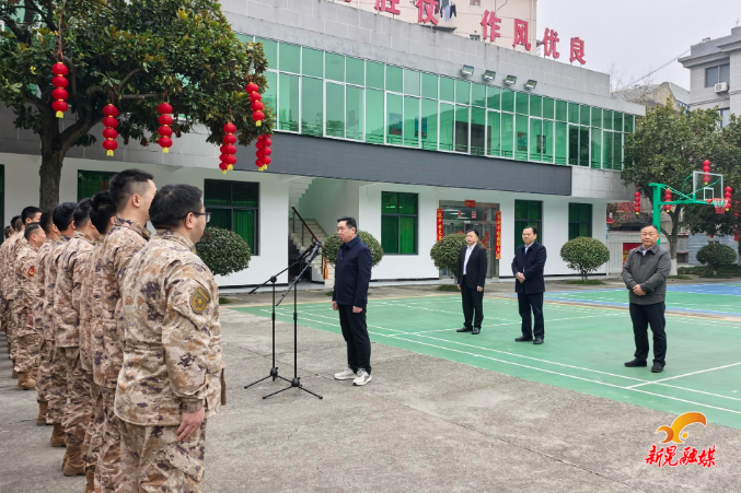 符家盛春节前夕走访慰问双拥共建单位、督导安全生产工作