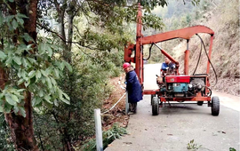 新晃公路建设养护中心快速响应 步头降苗族乡隐患路段安防设施修复完毕