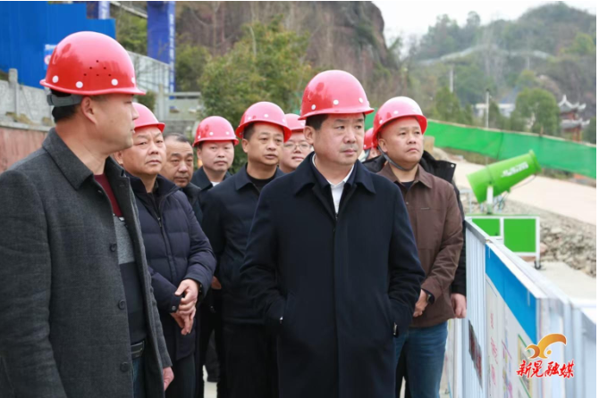符家盛带队调研重点项目建设