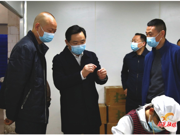 符家盛带队调研企业复工复产、安全生产工作