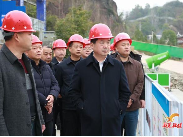 符家盛带队调研重点项目建设
