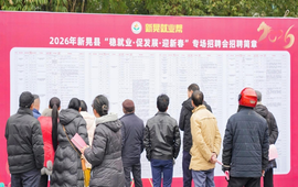 新春走基层丨春风送岗助就业 提质增效促发展——我县举办2026年“稳就业·促发展·迎新春”专场招聘会