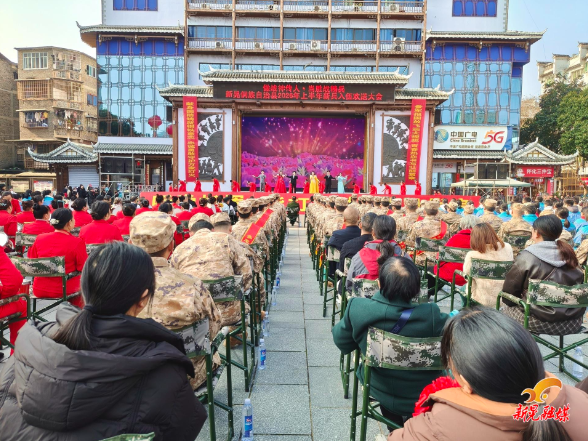 我县举行2026年上半年新兵入伍欢送大会