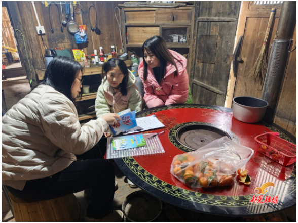 “百人千场进万站”文明实践——波洲镇开展寒假儿童托管暨困境儿童走访关爱行动