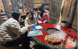 “百人千场进万站”文明实践——波洲镇开展寒假儿童托管暨困境儿童走访关爱行动