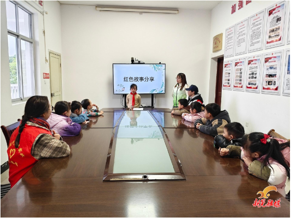 鱼市镇：“少年儿童心向党” 红色润心育新人