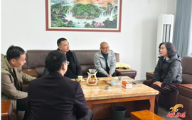 新晃工商联开展新春企业走访 助力“两个健康”与开工复产