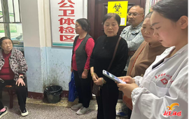 指尖签约暖民心 家医服务进基层