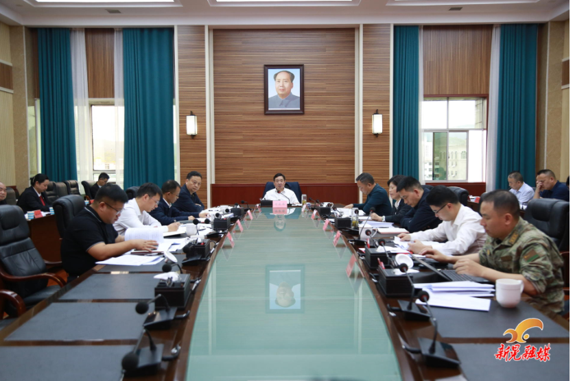 符家盛主持召开2026年第八次县委常委会会议