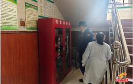 县消防救援局深入医疗机构开展消防安全检查