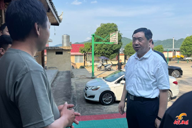 符家盛到乡镇检查督导安全生产工作