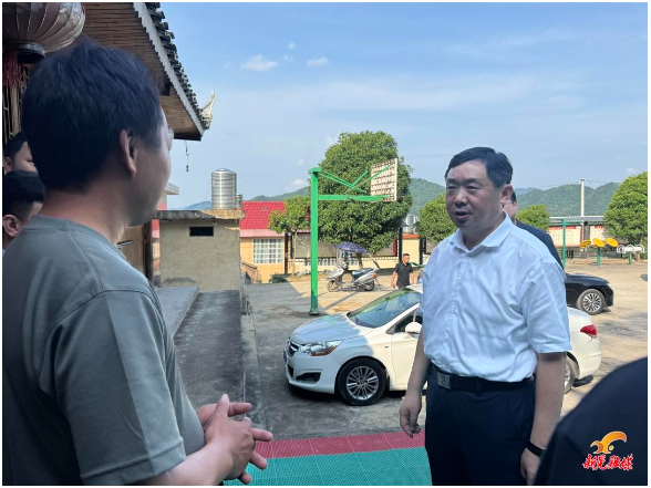 符家盛到乡镇检查督导安全生产工作
