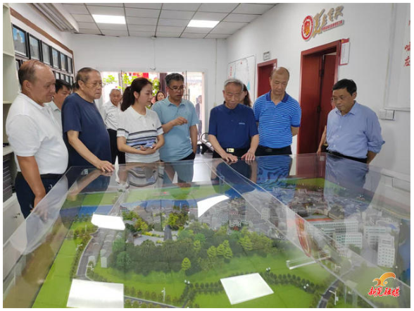 市关工委一行到新晃调研心理健康教育与基层关工委组织建设工作