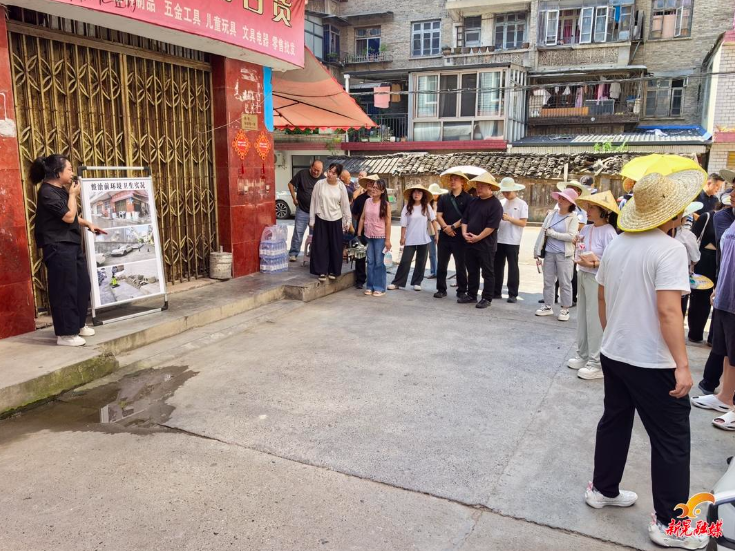 晃州镇开展城市综合治理现场提质攻坚活动