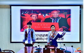 怀化学院“红星”微宣讲团走进新晃产业开发区开展理论宣讲