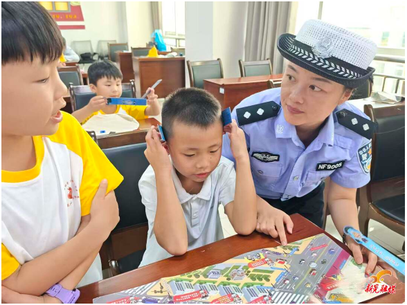 多方联动护成长 “警+检”携手点亮“七彩假期”