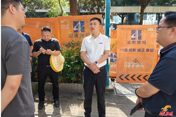 曾永军现场调研重点建设项目情况