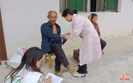 坚守乡土二十三载 做大山里群众的健康守护人 ——禾滩镇三江村乡村医生吴爱冬