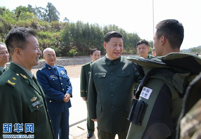 习近平在视察武警第二机动总队时强调 全面加强练兵备战 全面提高履行使命任务能力