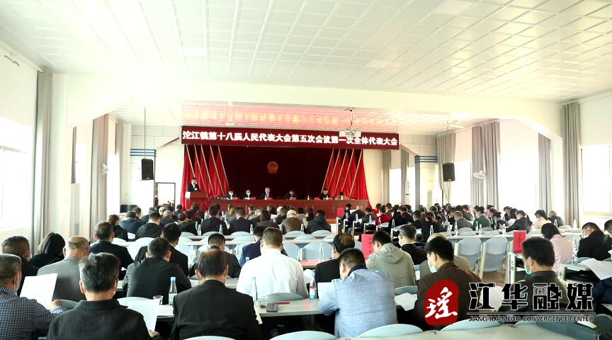 沱江镇第十八届人民代表大会第五次会议召开