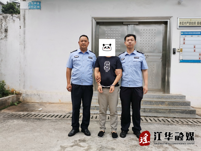 我县警方远赴河北抓获一涉嫌诈骗男子并将其刑拘