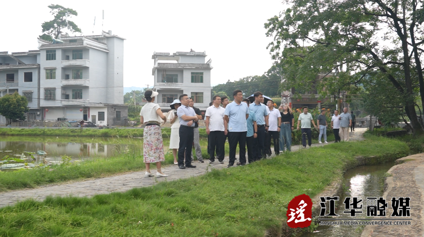 广东清远市连南县领导到江华调研