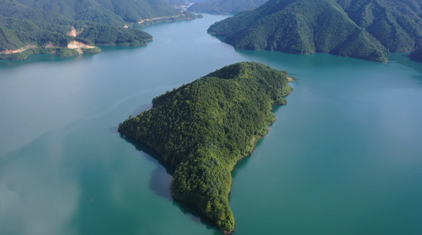 江华涔天河水库:蓄水313米 美景入画来_江华县_湖南频道_红网