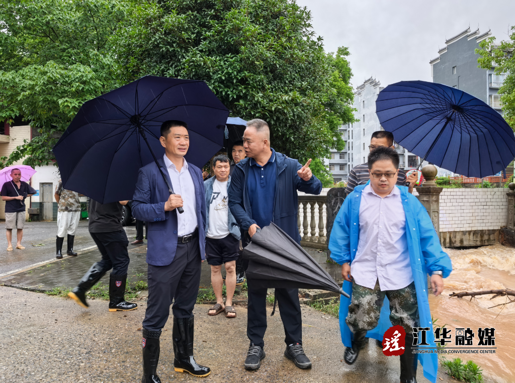 江华：袁章中到乡镇一线督导防汛工作