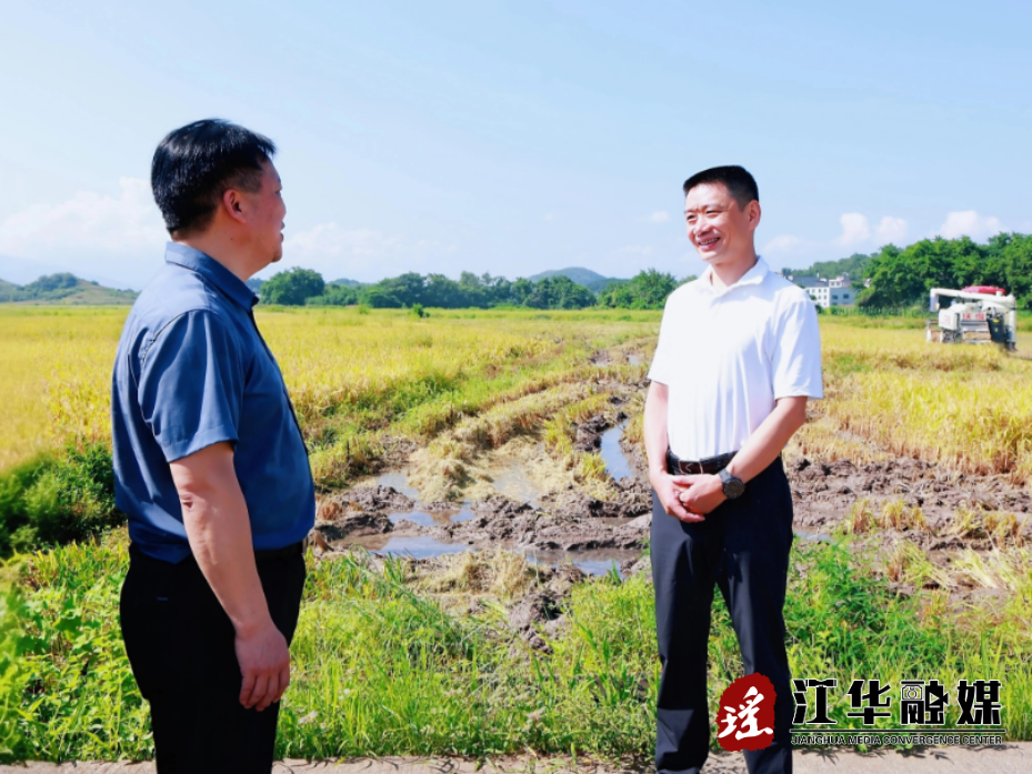 江华：袁章中到乡镇调研粮食生产工作