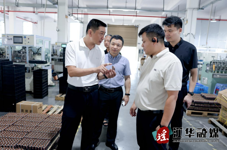 江华：袁章中调研园区企业和物流配套项目