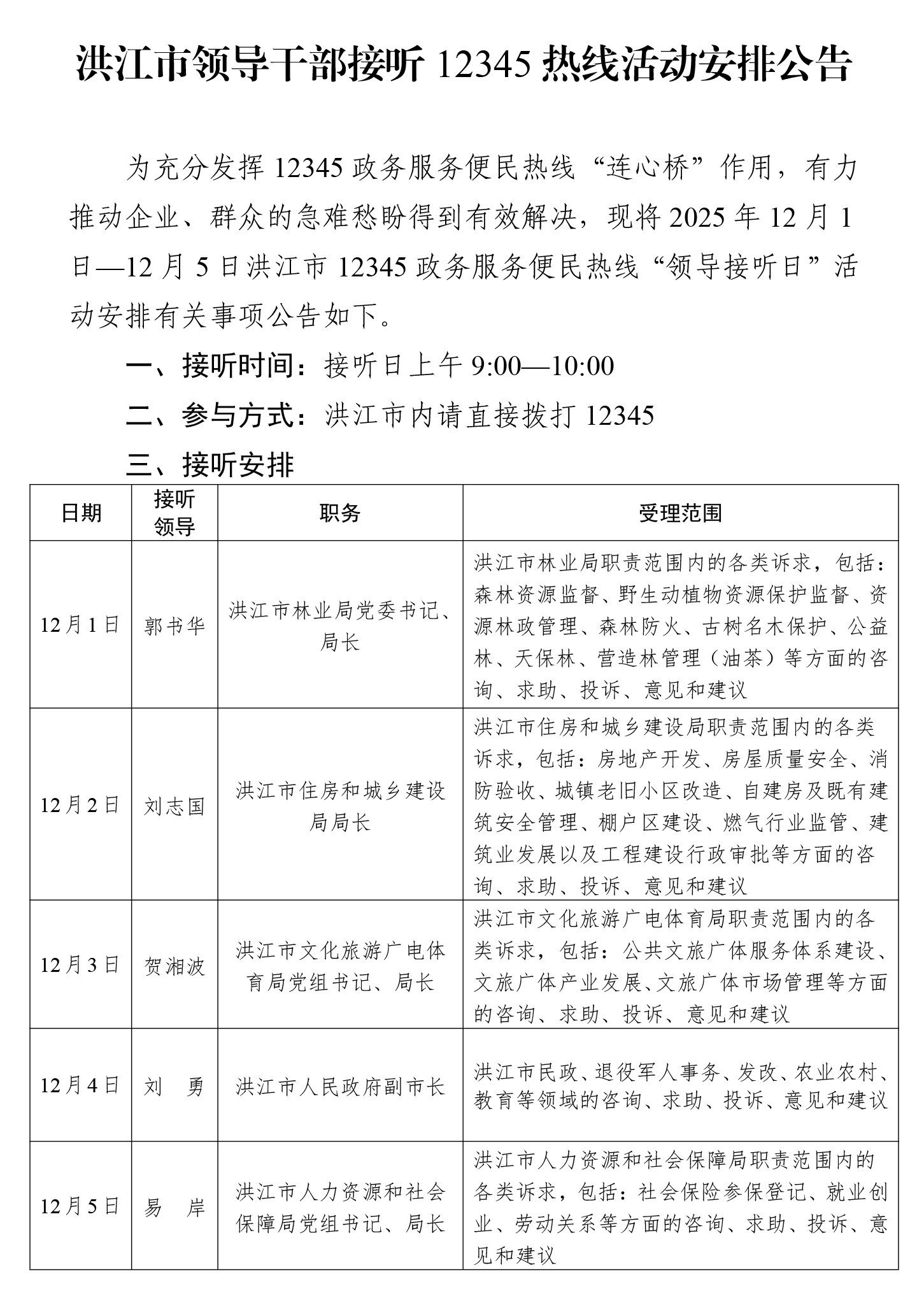 洪江市领导干部接听12345热线活动安排公告（11.30）(2）(1)-1.jpg