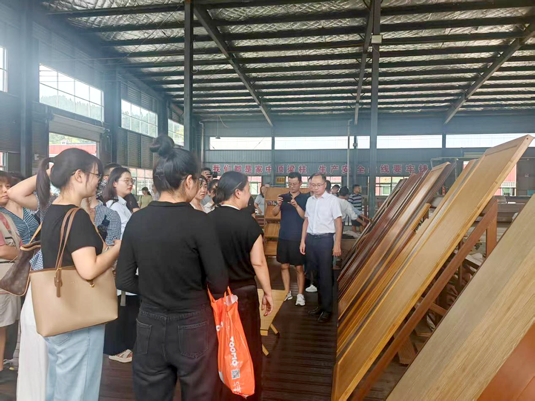 洪江市委党校“人才引进”培训班学员走进市高新区企业参观学习