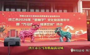 【微视频】双城联动演艺今日启幕，醒狮舞龙闹新春，6天连嗨，好戏连台，不见不散！