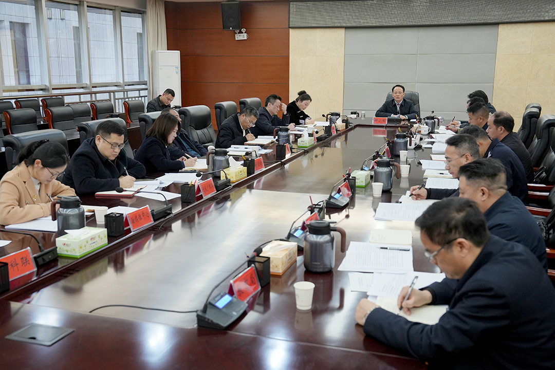 郑小胡主持召开市委宣传思想文化工作领导小组2026年第一次全体会议