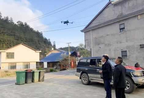 【塘湾镇】宣传先行防未然 科技巡查筑防线