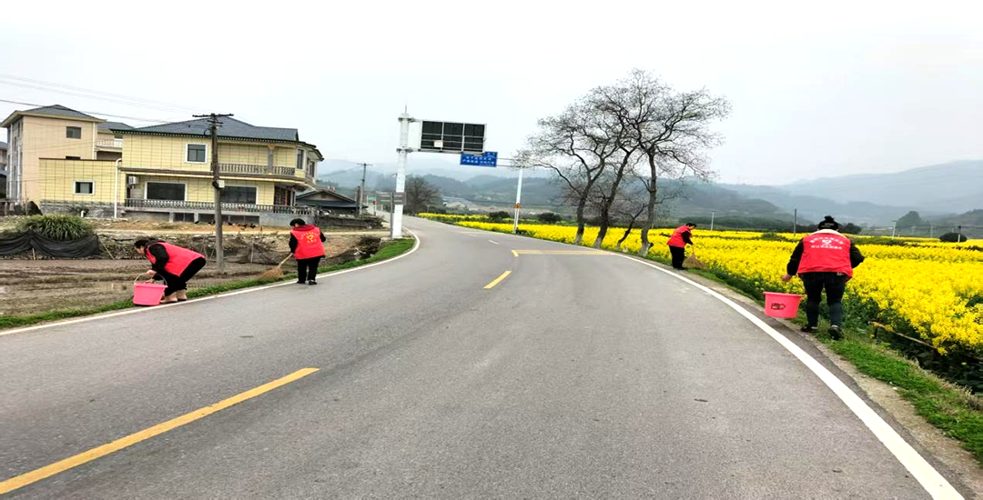 【安江镇】欢庆“三八”妇女节 洁净家园迎春风