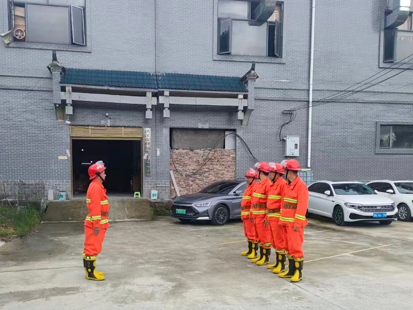 【洗马乡】牢安全防线 护航企业发展